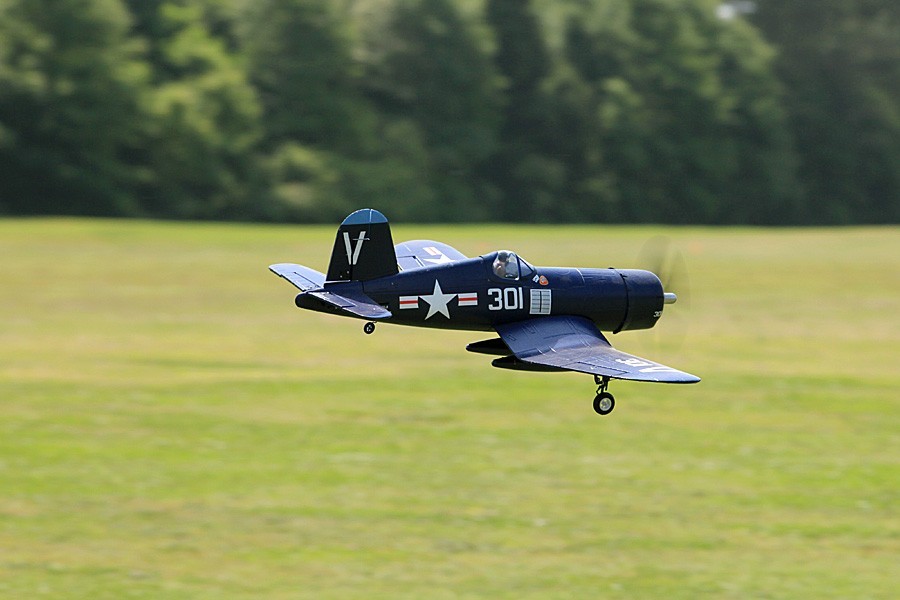 Airplanes, FMS 800mm F4U (V2) Blue PNP