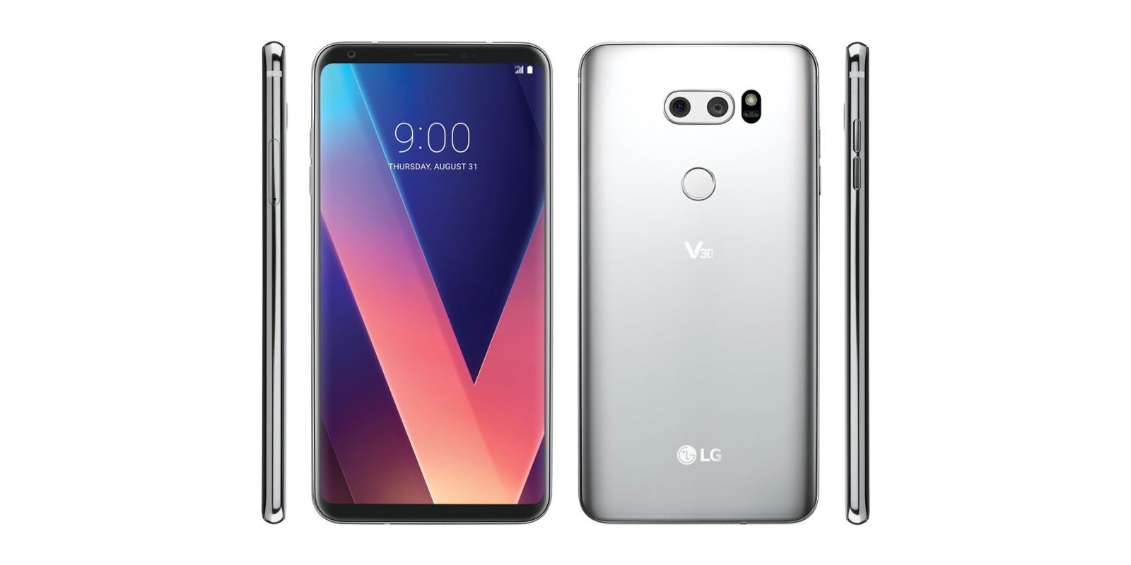 LG V30+ Dual SIM, 128 GB, 4G LTE, Silver