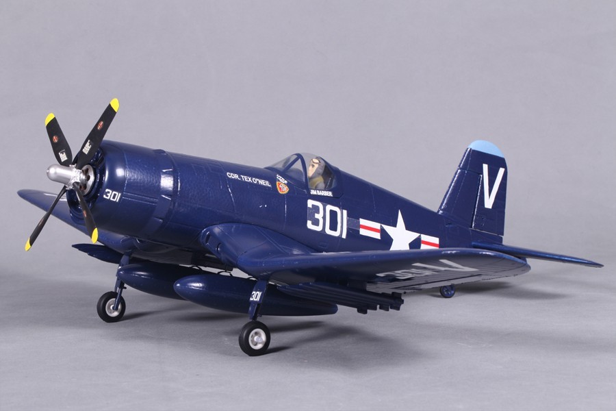 Airplanes, FMS 800mm F4U (V2) Blue PNP