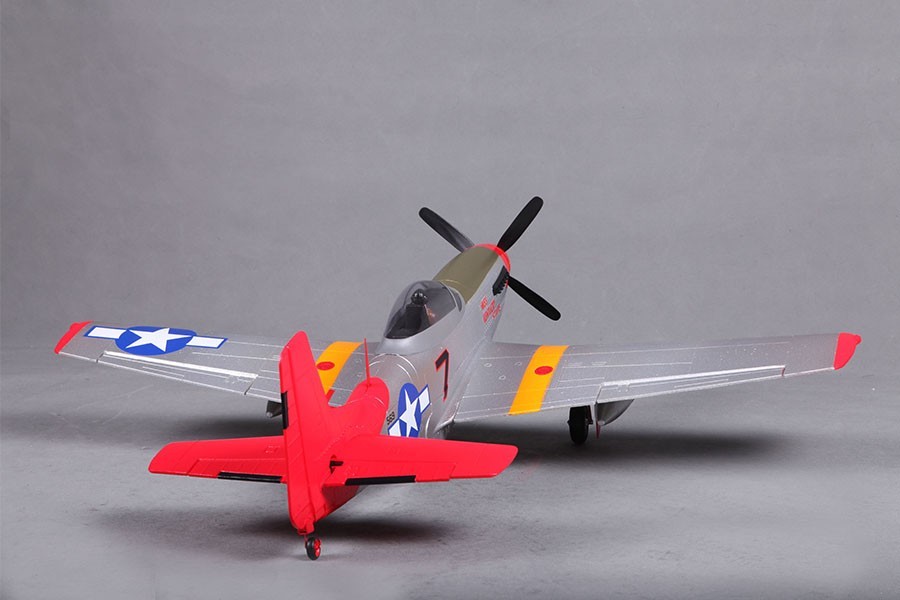 Airplanes, FMS 800mm P51(V2) Red Tail PNP