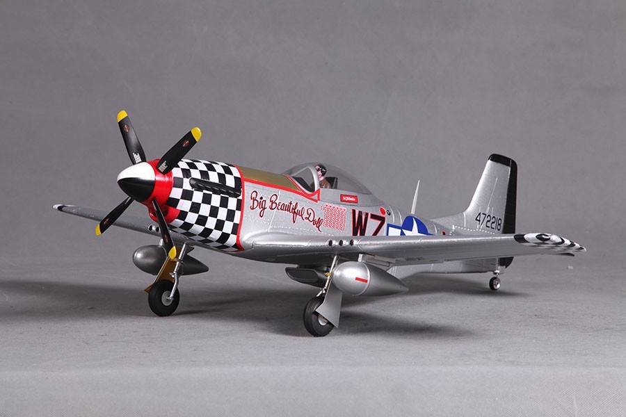 Airplanes, FMS 800mm P51 (V2) Big Beautiful Doll PNP