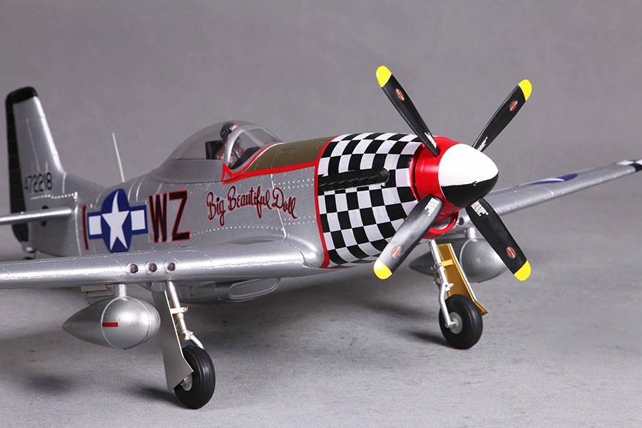  FMS 800mm P51 (V2) Big Beautiful Doll PNP طائرة 