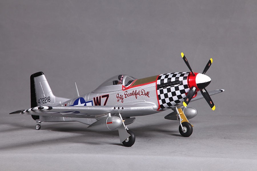  FMS 800mm P51 (V2) Big Beautiful Doll PNP طائرة 