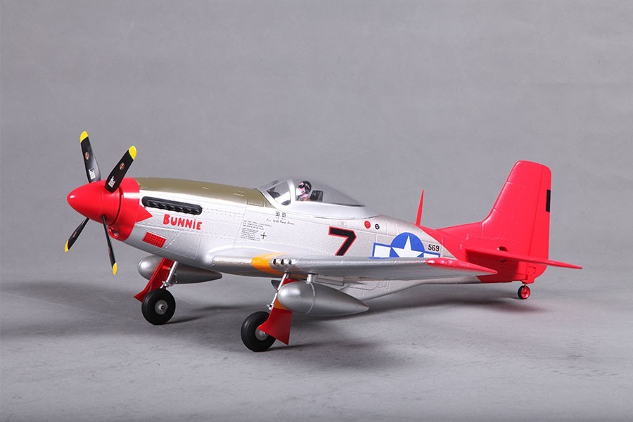  FMS 800mm P51(V2) Red Tail PNP طائرة 