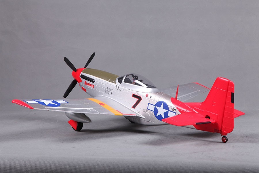  FMS 800mm P51(V2) Red Tail PNP طائرة 